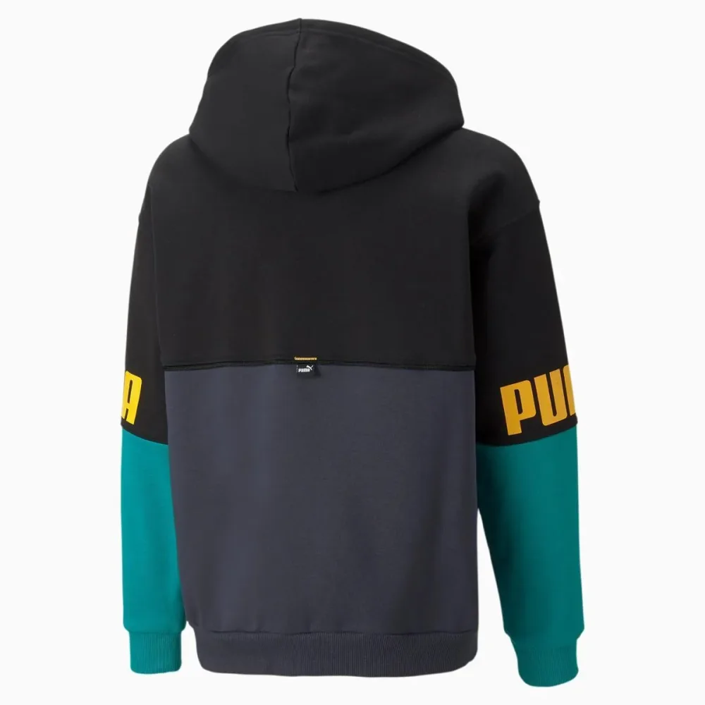 Puma Felpa Junior Power Colorblock Hoodie - immagine 2