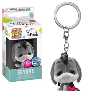Eeyore Flocked Keychain Eeyore Flocked Keychain