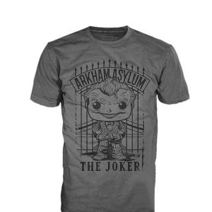 Funko DC Comics T-Shirt Joker Arkham Asylum Funko DC Comics T-Shirt Joker Arkham Asylum
