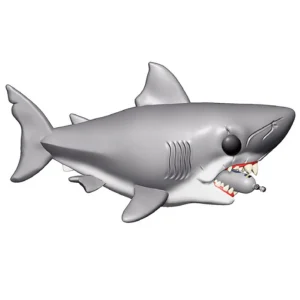 Great White Shark (with Diving Tank) Great White Shark (with Diving Tank)