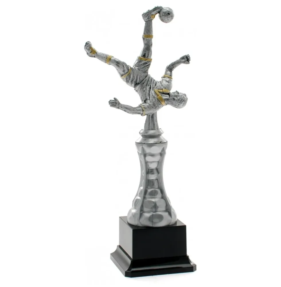 Trofeo Calcio cm 28 Argento