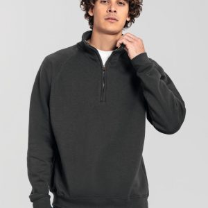 Felpa Iconic Premium Zip Neck Fruite of the Loom Felpa Iconic Premium Zip Neck Fruite of the Loom