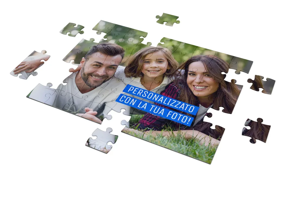 Puzzle rettangolare personalizzato
