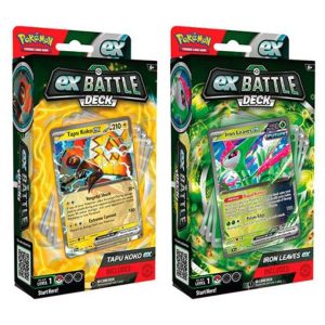 Pokemon Mazzo Lotte di Lega – Tapu Koko EX e Fogliaferrea EX Pokemon Mazzo Lotte di Lega – Tapu Koko EX e Fogliaferrea EX