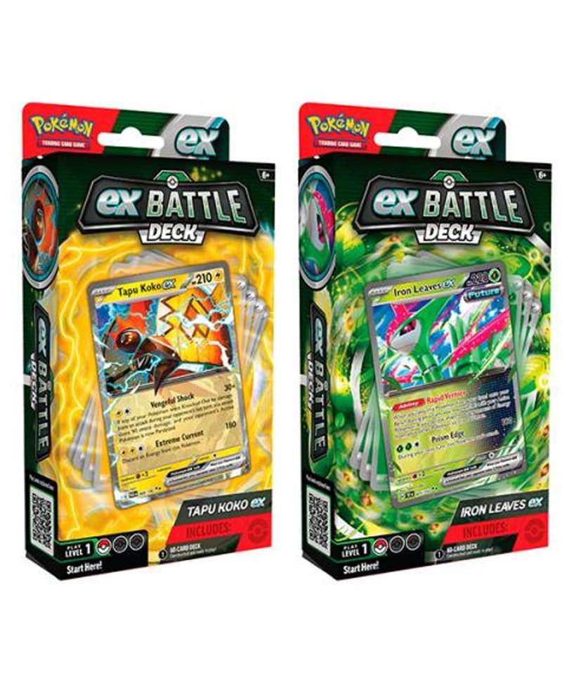 Pokemon Mazzo Lotte di Lega – Tapu Koko EX e Fogliaferrea EX Pokemon Mazzo Lotte di Lega – Tapu Koko EX e Fogliaferrea EX