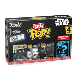 Darth Vader / The Fighter Pilot / Stormtrooper / Mystery Bitty (4-Pack) Darth Vader / The Fighter Pilot / Stormtrooper / Mystery Bitty (4-Pack)