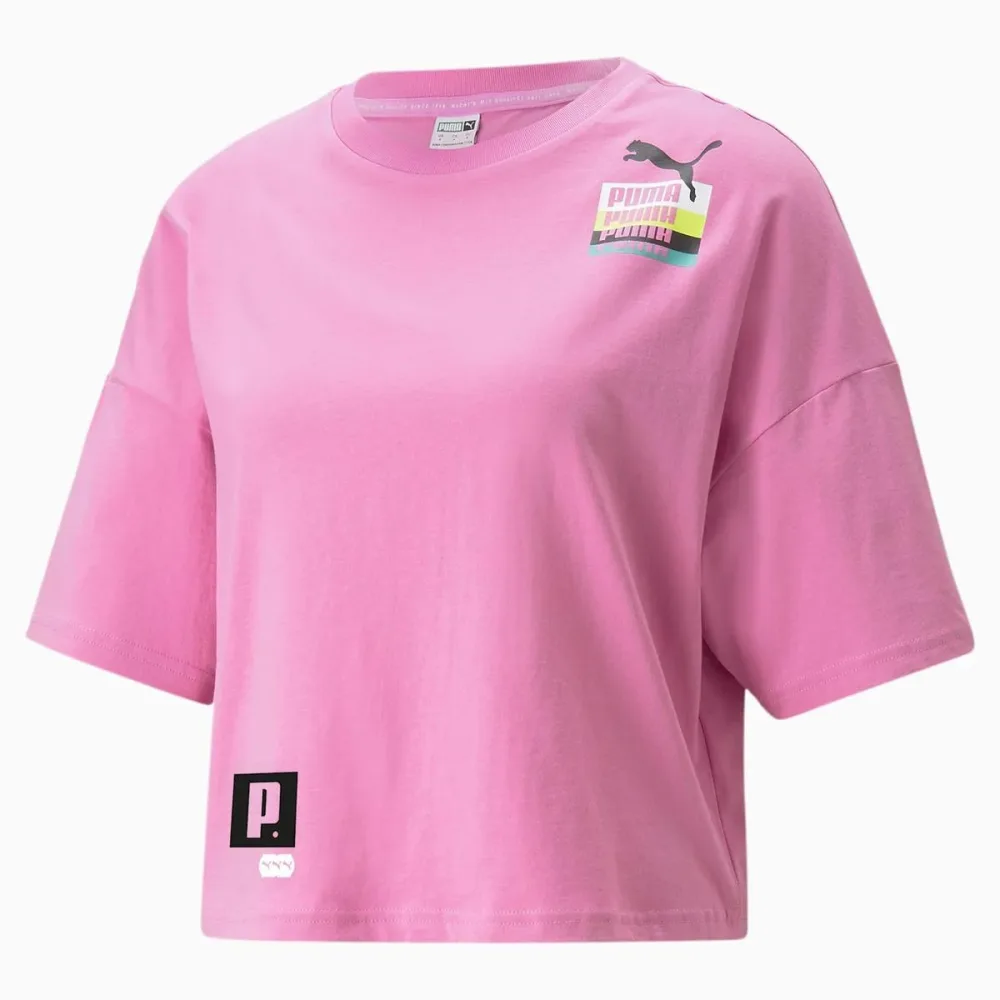 Puma T-Shirt Donna Brand Love Oversized