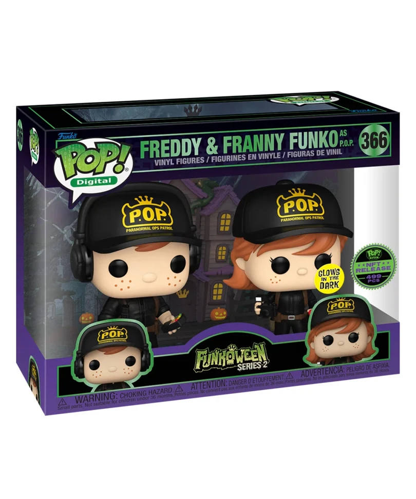 Freddy & Franny as P.O.P. (Glows in the Dark) (2-Pack)