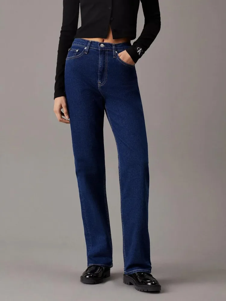 Calvin Klein Jeans Donna High Rise Straight