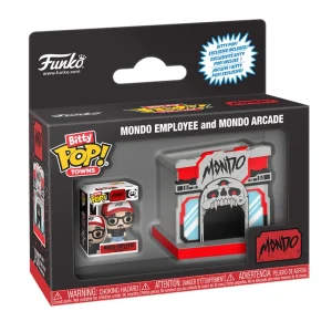Mondo Employee & Mondo Arcade Bitty POP! Town Mondo Employee & Mondo Arcade Bitty POP! Town