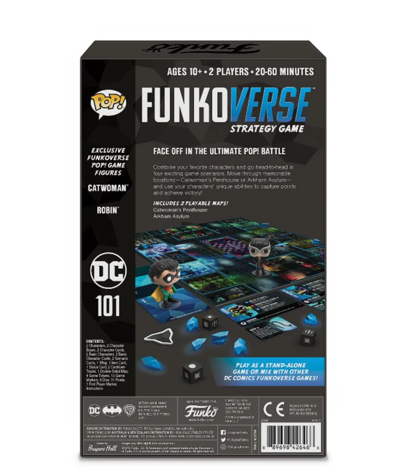 DC Comics Funkoverse Board Game 2 Character Expandalone English Version - immagine 3