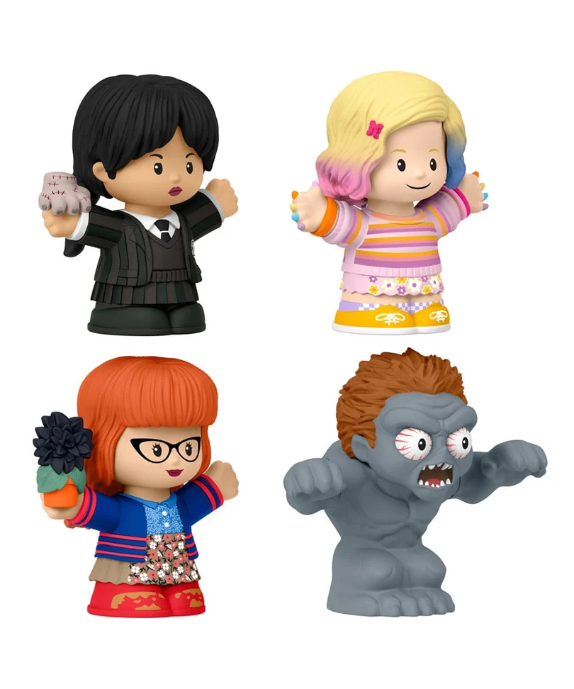 Wednesday Fisher-Price Little People Collector Mini Figures 4-Pack 6 cm - immagine 2
