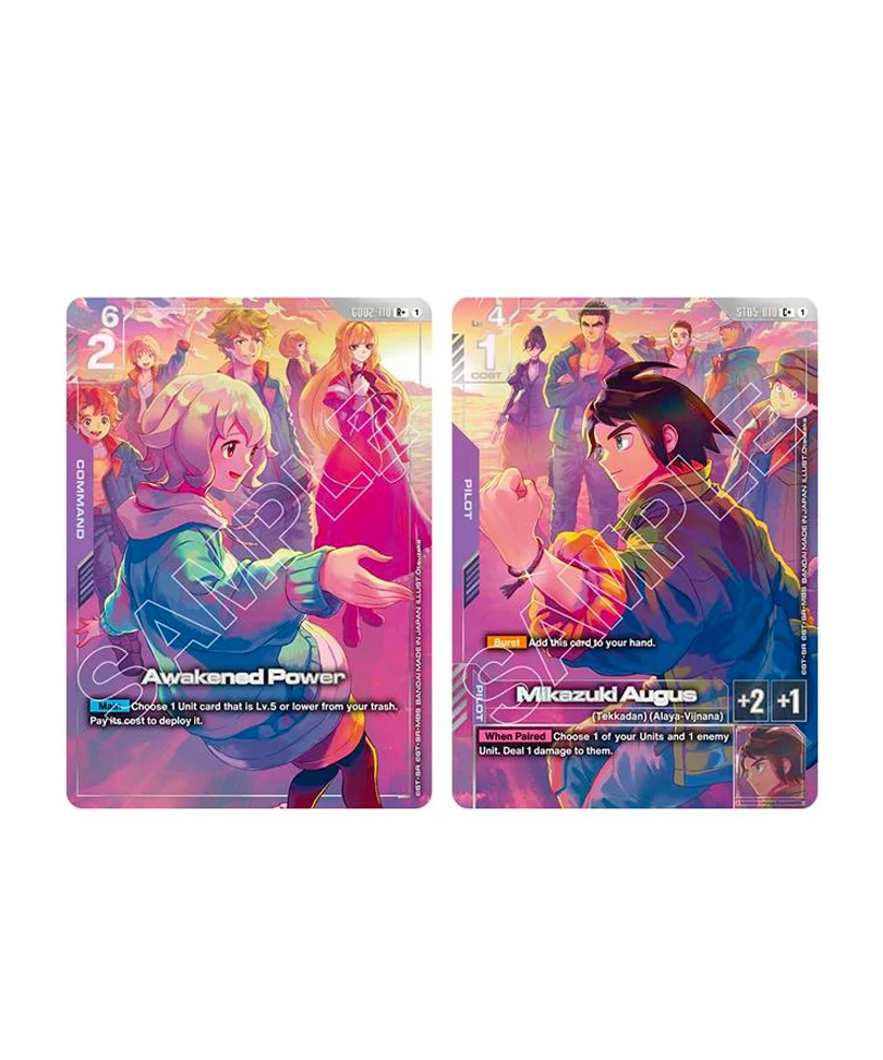 Gundam Card Game - Premium Accessory Set Mobile Suit Gundam - Iron Blooded Orphan PB02 - immagine 3