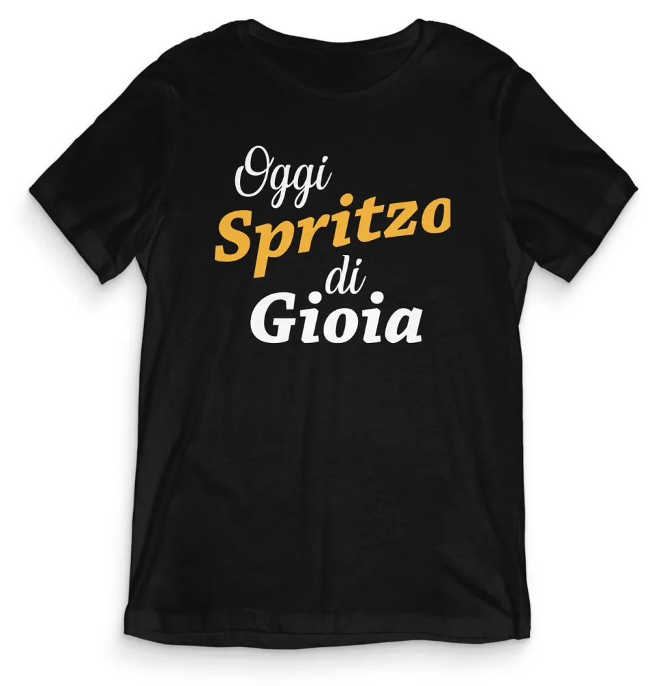 TeesBlitz T-Shirt divertente – Oggi spritzo di gioia – tee21-005