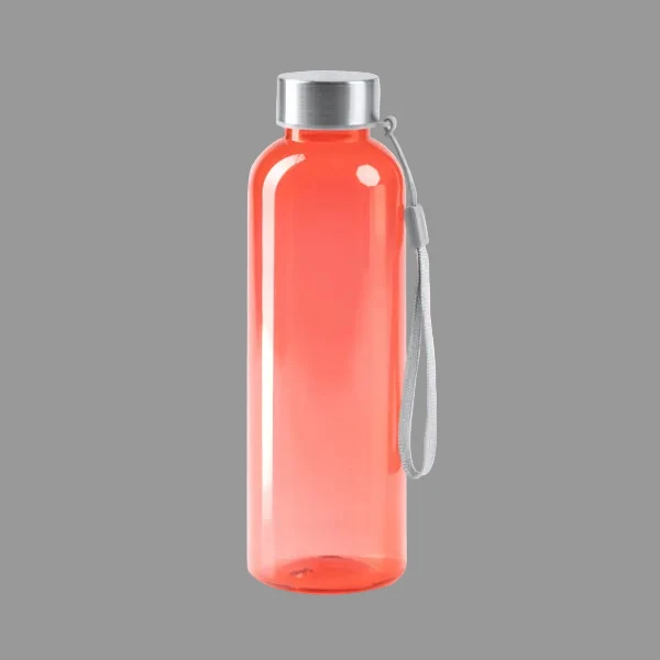 Borraccia RPET Traslucida 600ml con Cinturino | Personalizzata col Logo Borraccia RPET Traslucida 600ml con Cinturino | Personalizzata col Logo