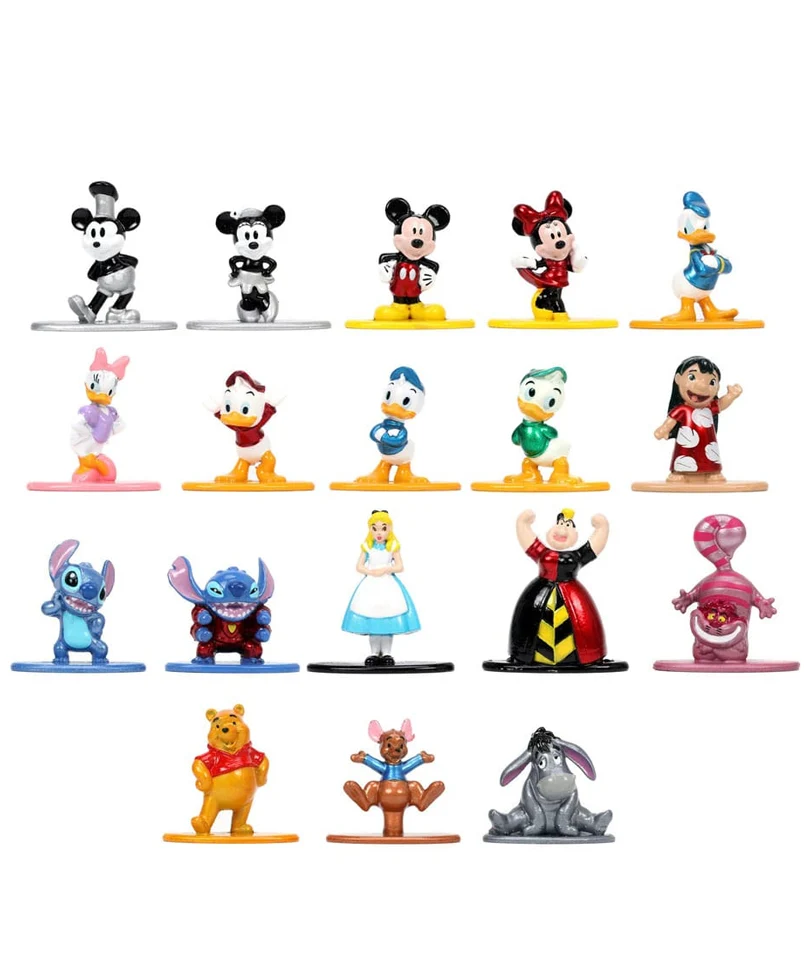 Disney - Nano Metalfigs Diecast Mini Figures 18-Pack (Wave 1) 4 cm