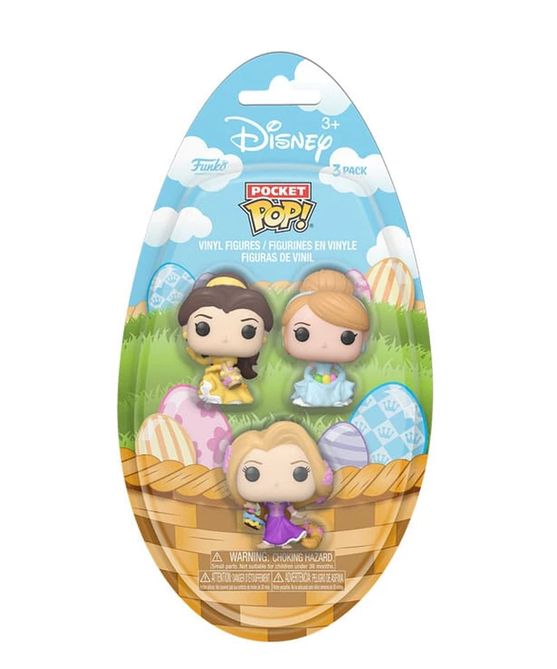 Belle / Cinderella / Rapunzel (3-Pack)