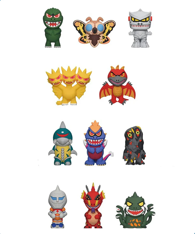 Tokidoki x Godzilla - Series 1 - 3D Foam Bag Clip (Blind Box) - immagine 2