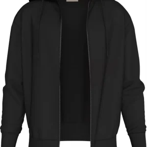 Calvin Klein Felpa Uomo Logo Tape Zip Through Calvin Klein Felpa Uomo Logo Tape Zip Through