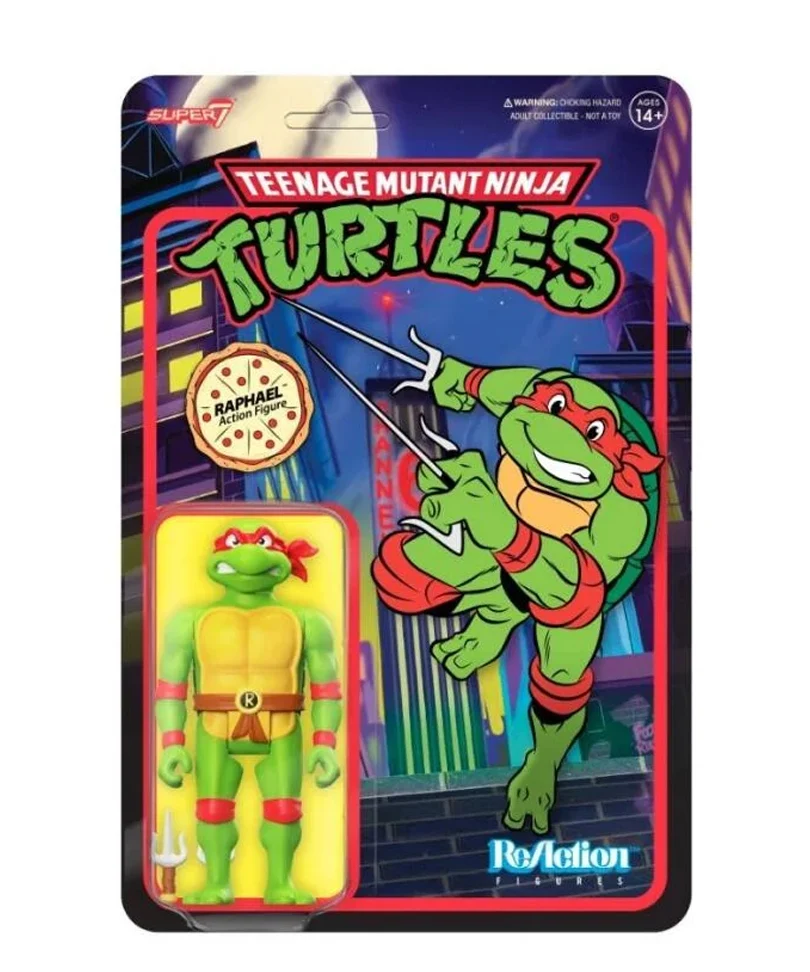 Teenage Mutant Ninja Turtles - ReAction Action Figure Raphael 10 cm