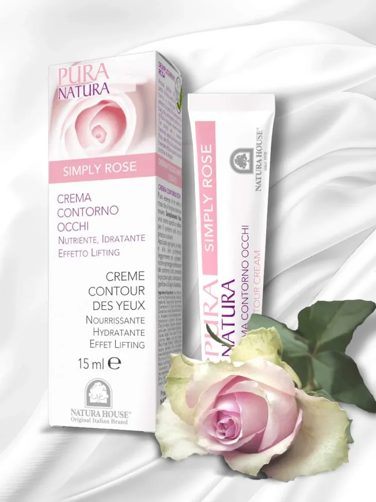 SIMPLY ROSE CREMA CONTORNO OCCHI - Nutriente, Idratante, Effetto Lifting