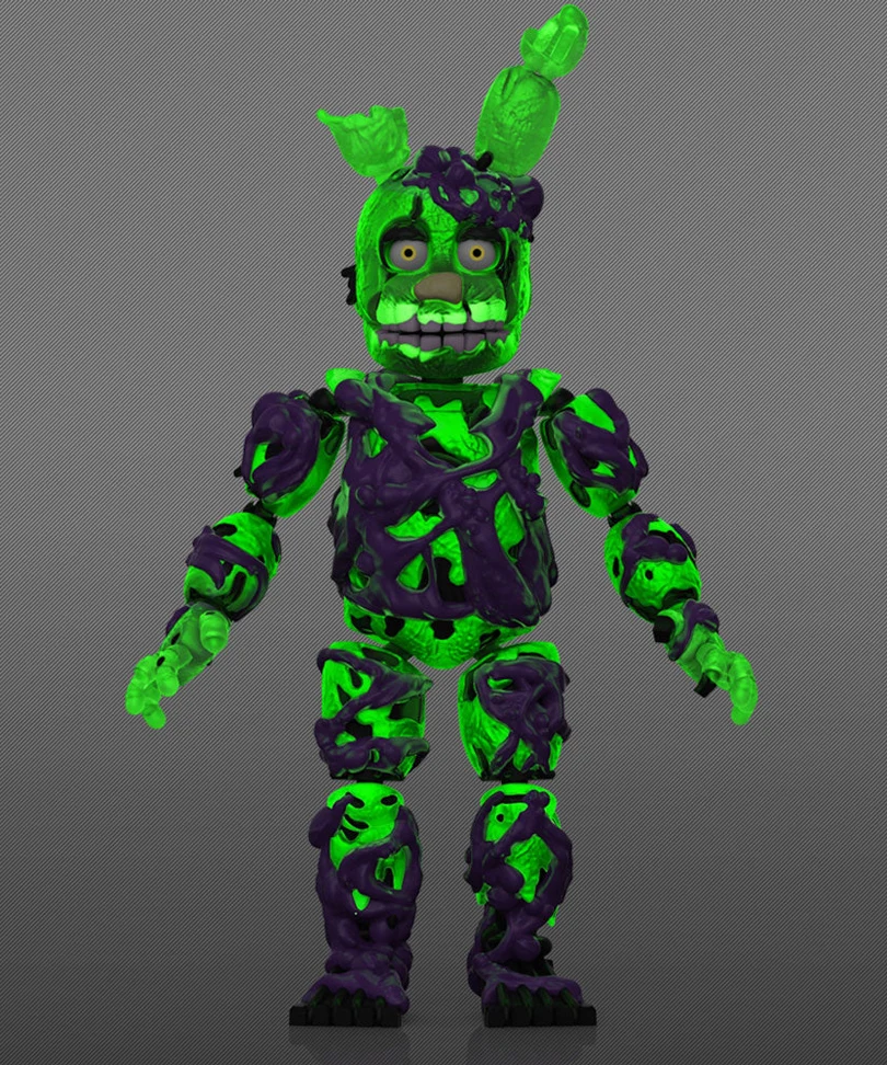 Toxic Springrap (Glow In The Dark) - FNAF: Special Delivery - immagine 3