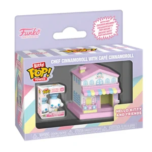 Chef Cinnamoroll with Café Cinnamoroll Bitty POP! Towns Chef Cinnamoroll with Café Cinnamoroll Bitty POP! Towns