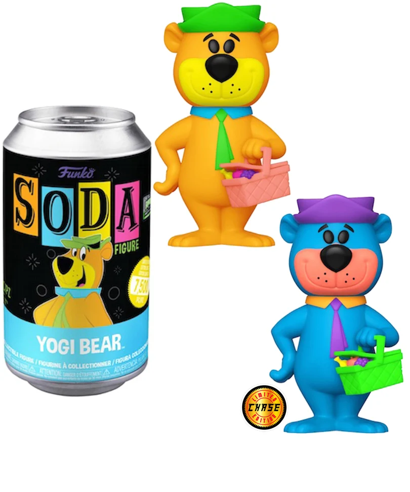 Yogi Bear Black Light Soda