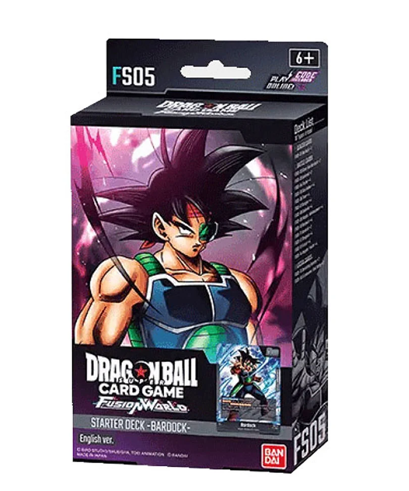 Dragon Ball Super Card Game Fusion World - Starter Deck FS-05 ENG - Bardock