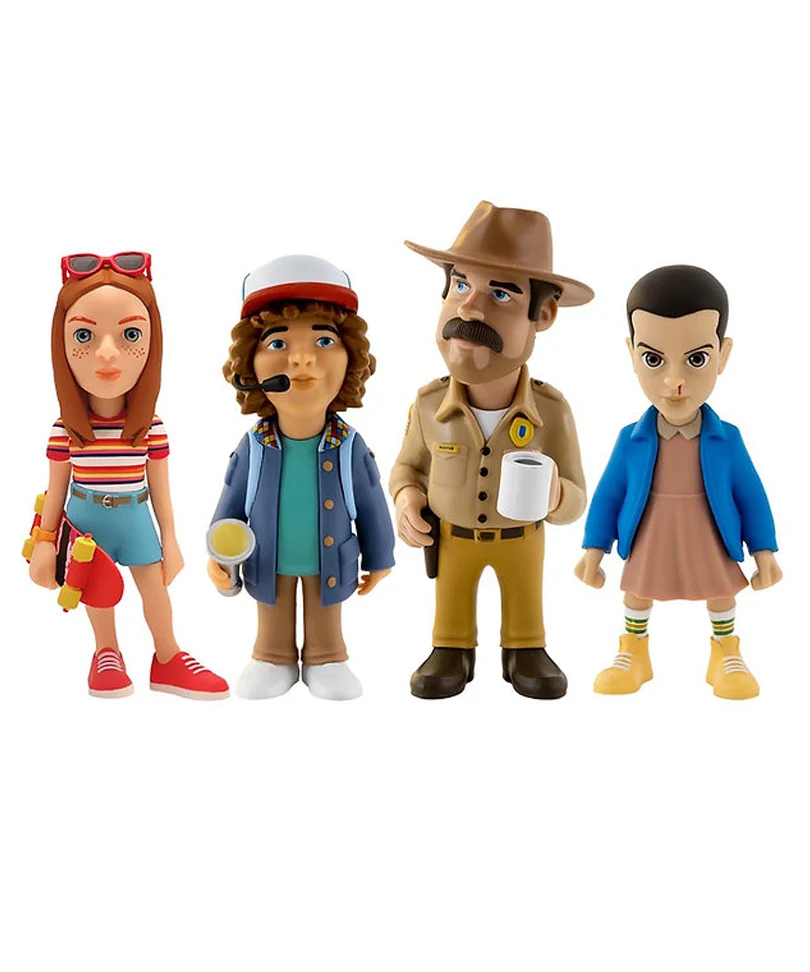 Eleven / Dustin / Hopper / Max - Pack 4 Figures