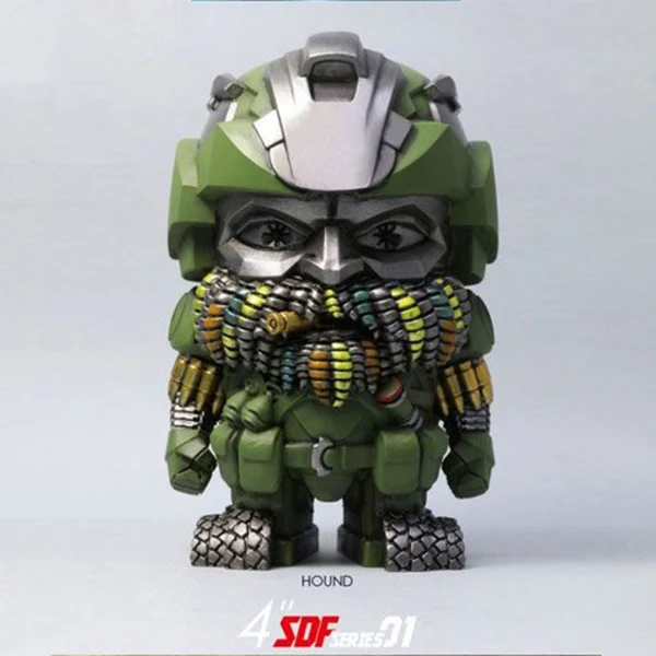 Transformers The Last Knight Super Deformed Vinyl Figure Hound 10 cm