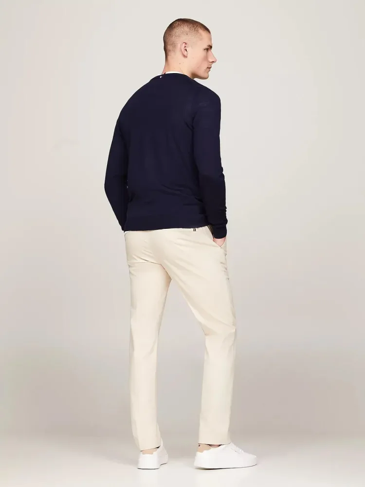 Tommy Hilfiger Maglia Uomo Fine Gauge Merino - immagine 3