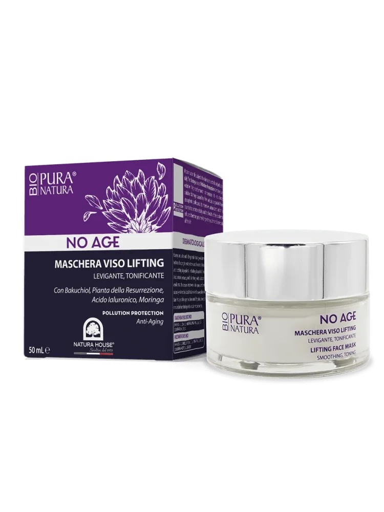 NO AGE BIO MASCHERA VISO LIFTING Levigante Tonificante – Protezione dall Inquinamento