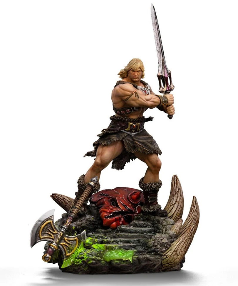 Masters of the Universe Deluxe Art Scale Statue 1/10 He-Man Unleashed 34 cm