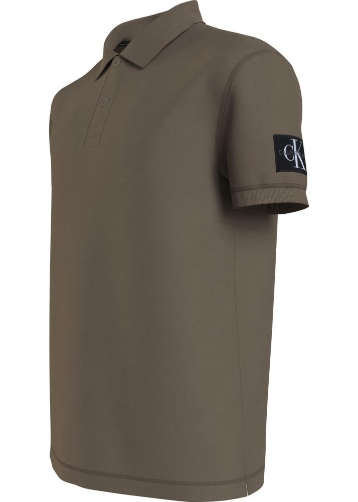 Calvin Klein Polo Uomo Monologo Badge - immagine 3