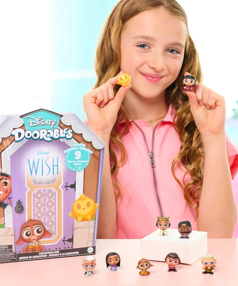 Disney Doorables Wish – Collector Pack (9 Mini Figures) - immagine 3