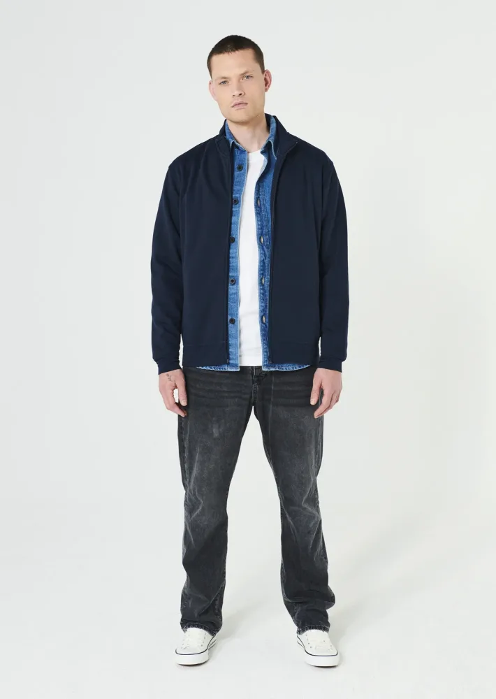 Basic Cardigan – Felpa Full-Zip Personalizzabile