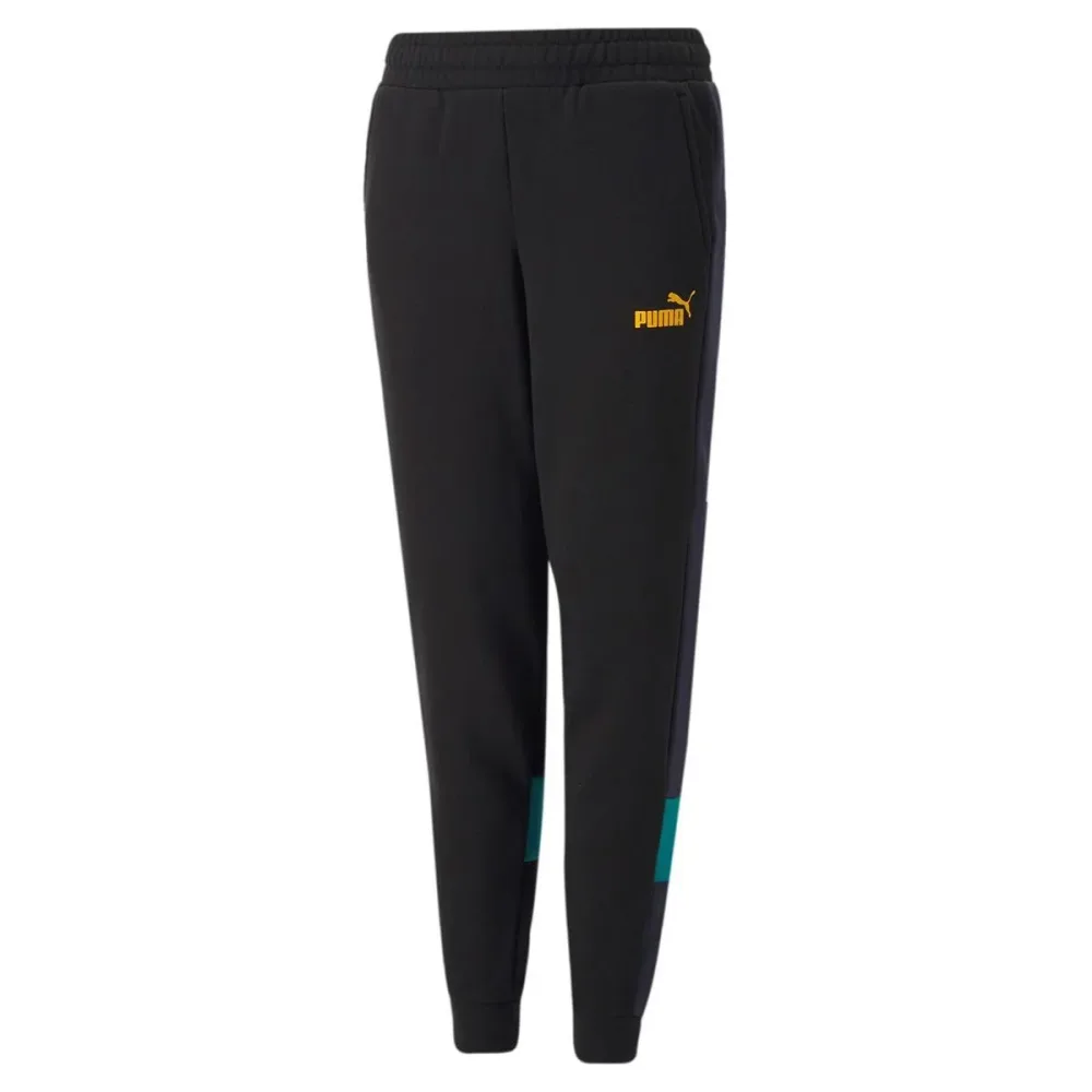 Puma Pantaloni Junior Ess +Colorblock Pants