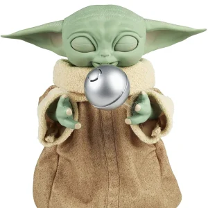Star Wars Galactic Snackin’ Grogu Animatronic con oltre 40 combinazioni di suoni e movimenti Star Wars Galactic Snackin’ Grogu Animatronic con oltre 40 combinazioni di suoni e movimenti