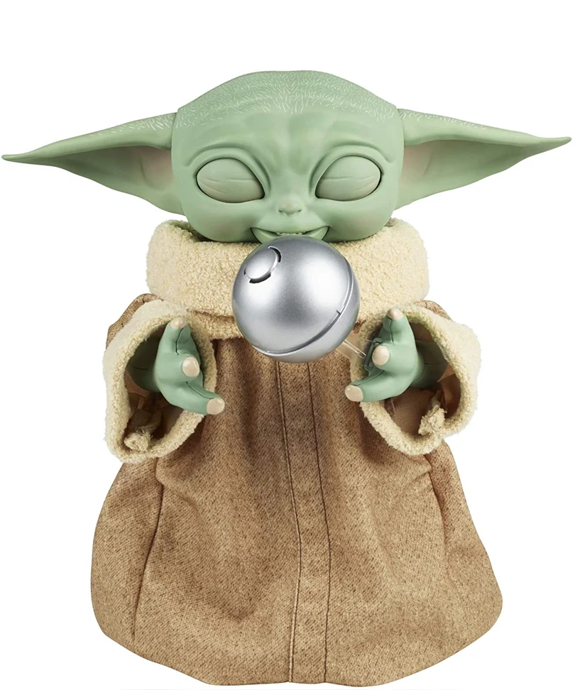 Star Wars Galactic Snackin' Grogu Animatronic con oltre 40 combinazioni di suoni e movimenti