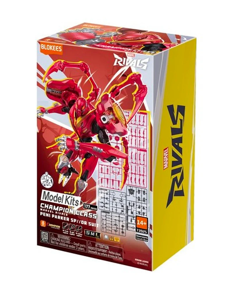 Marvel Rivals Blokees Plastic Model Kit Champion Class 08 Peni Parker Sp Dr Suit