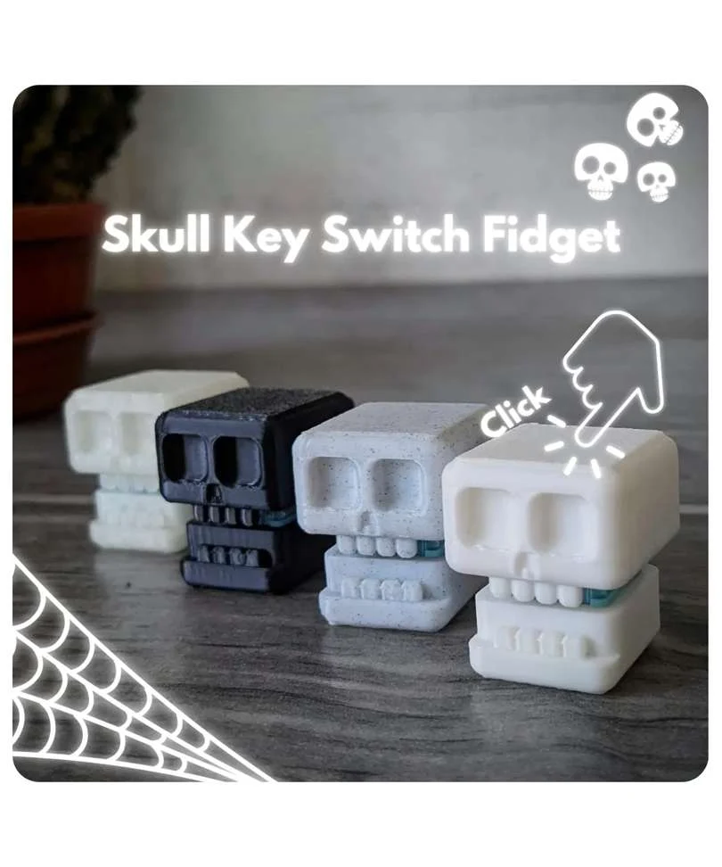 Fidget - Skull 3D - immagine 2