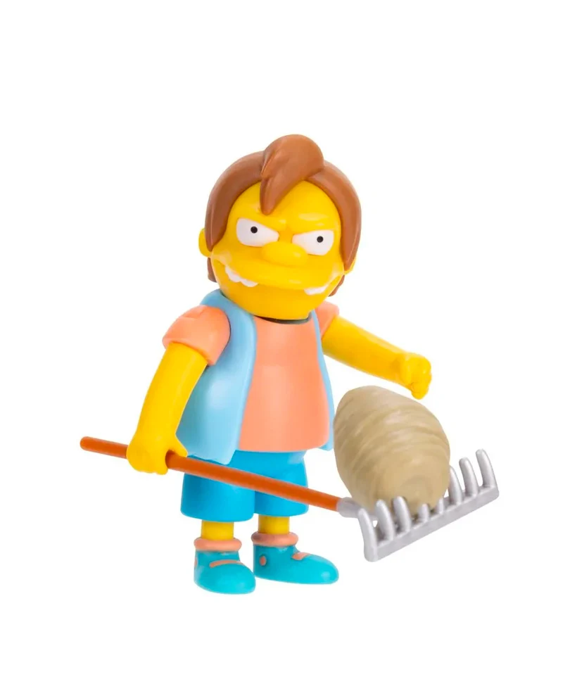 Nelson Muntz with Rake - The Simpsons - Mini Figure Wave 4 - 6,5cm - immagine 2