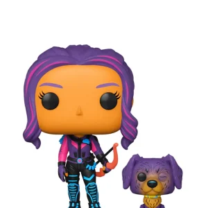 Kate Bishop with Lucky the Pizza Dog (Blacklight) Kate Bishop with Lucky the Pizza Dog (Blacklight)