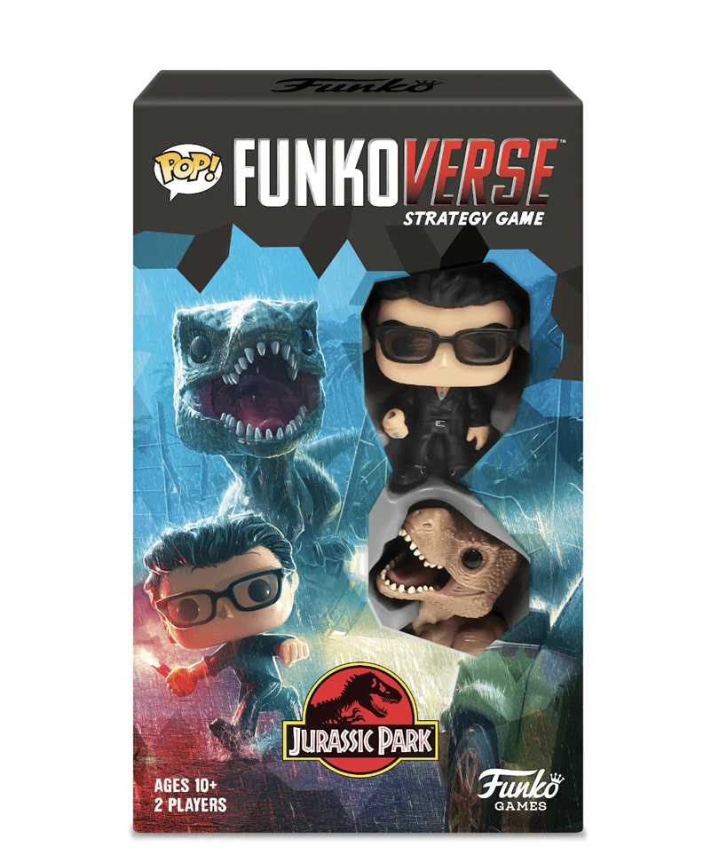 Jurassic Park Funkoverse Board Game 2 Character Expandalone English Version