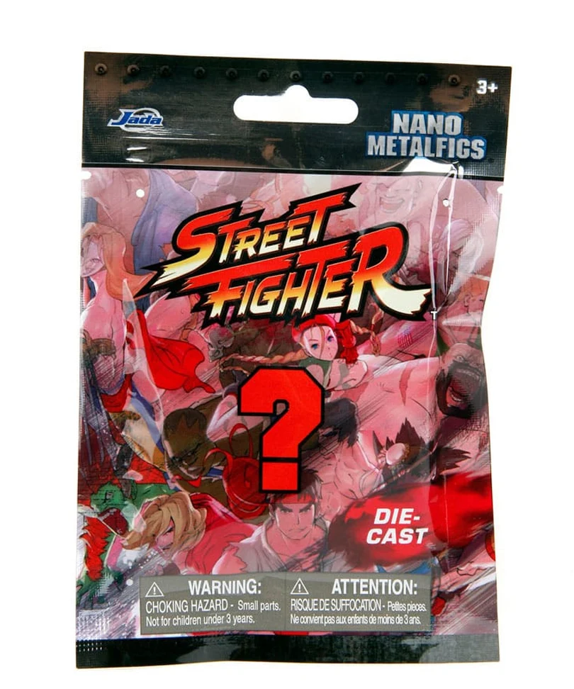 Street Fighter - Nano Metalfigs Diecast Mini Figures Display 6 cm - immagine 2