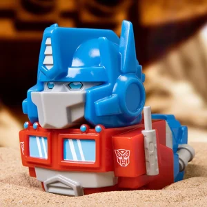 Transformers Optimus Prime TUBBZ Cosplaying Duck Collectible Transformers Optimus Prime TUBBZ Cosplaying Duck Collectible