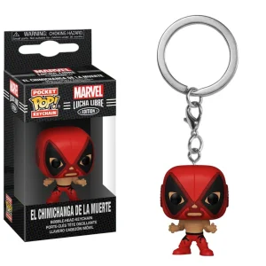 El Chimichanga de la Muerte Keychain