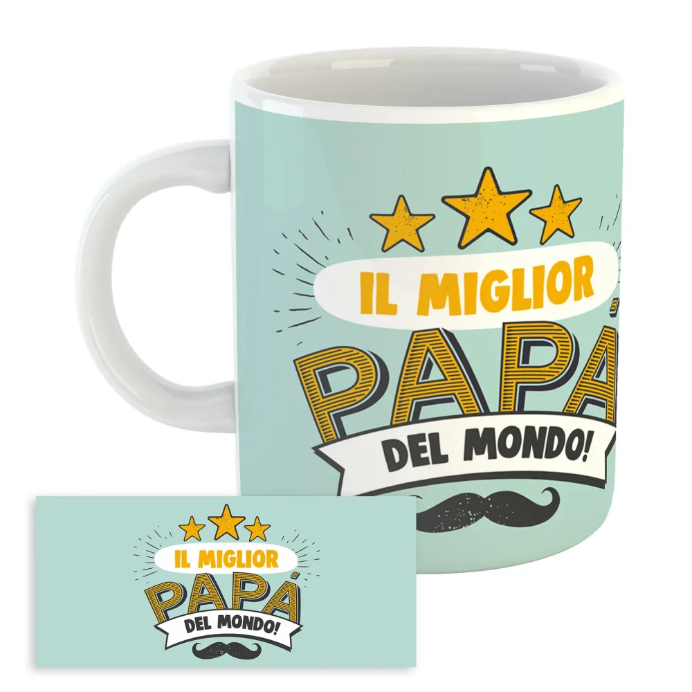 Tazza Mug Festa del Papà – Miglior Papà del mondo