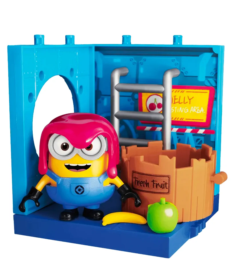 Minions Blokees Plastic Model Kit PreCool Jelly Factory Series 1 Bob - immagine 3